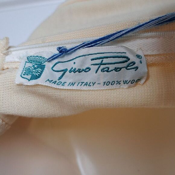 Gino Paoli Vintage 1950s Mid Century Mod Dress size 14 NWT - Picture 3 of 9